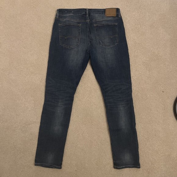 American Eagle Next Level Stretch Jeans Distressed Slim Jeans Men’s 36x32. - Picture 2 of 6